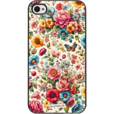 Coque iPhone 4/4s - Spring 25 printemps fleuri