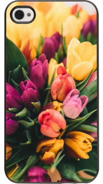 iPhone 4/4s Case Hülle - Bouquet of tulips Spring 2026
