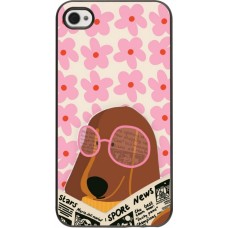 Coque iPhone 4/4s - Dog with newspaper Spring 2026
