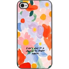 Coque iPhone 4/4s - Every day is a chance Spring 2026