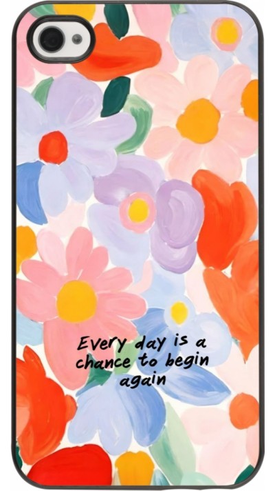 iPhone 4/4s Case Hülle - Every day is a chance Spring 2026