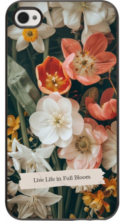 iPhone 4/4s Case Hülle - Full Bloom Spring 2026