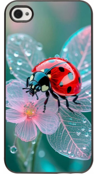 iPhone 4/4s Case Hülle - Ladybird in bloom Spring 2026