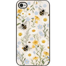 Coque iPhone 4/4s - Pattern bees Spring 2026