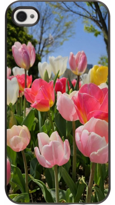 iPhone 4/4s Case Hülle - Tulips Spring 2026