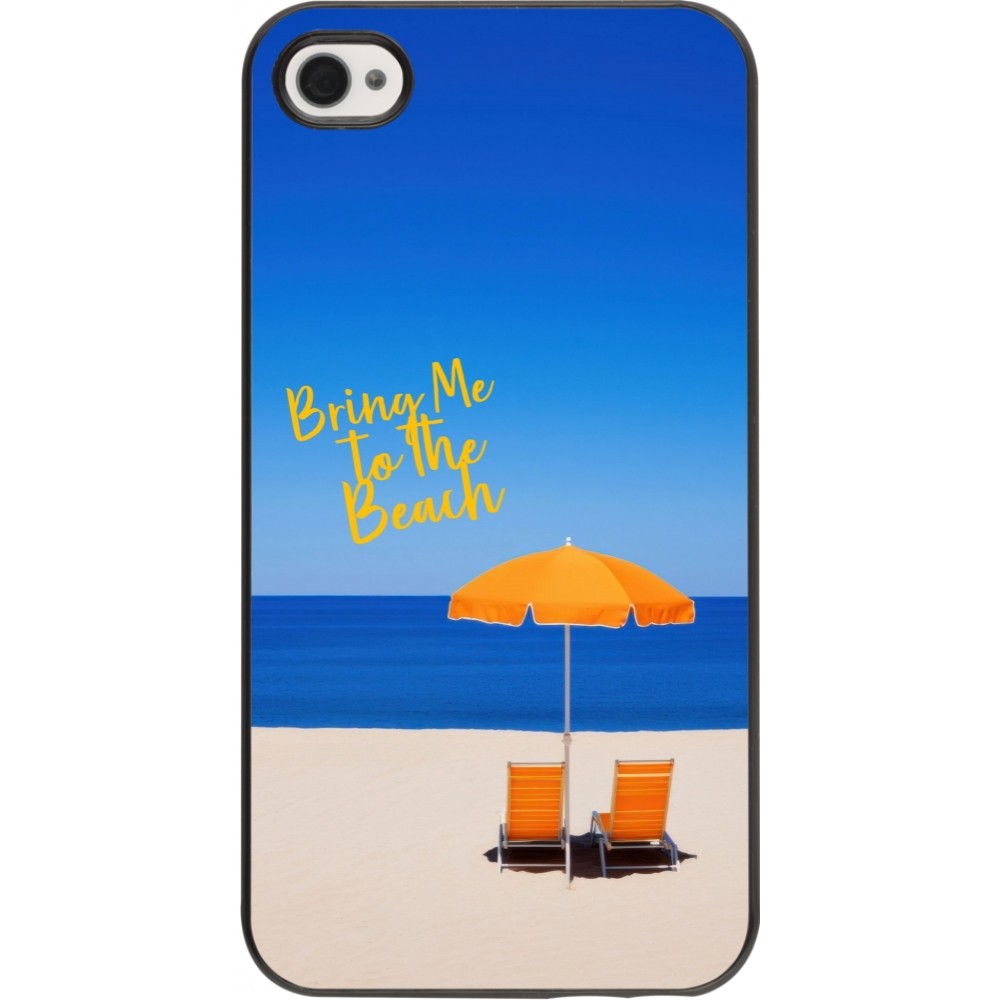 Coque iPhone 4/4s - Summer 2025 Bring me to the beach