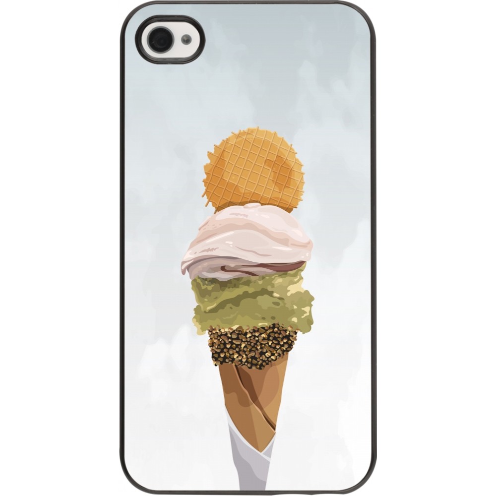 Coque iPhone 4/4s - Summer 2025 Cornet