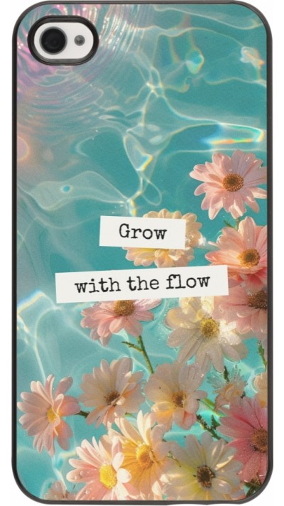 Coque iPhone 4/4s - Summer 2025 Grow with the flow