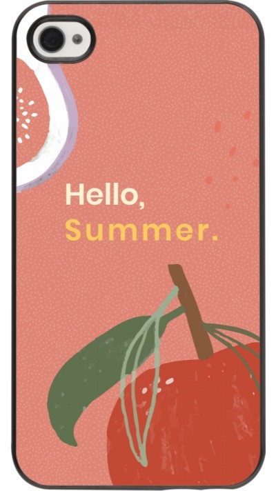 Coque iPhone 4/4s - Summer 2025 Hello summer