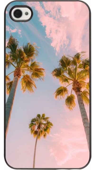 Coque iPhone 4/4s - Summer 2025 Palmiers