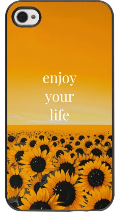 iPhone 4/4s Case Hülle - Summer 2026 Enjoy your life
