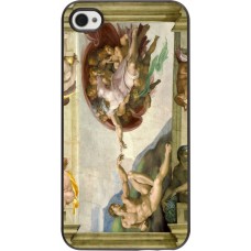Coque iPhone 4/4s - Tableau art - La Création d’Adam - Michel-Ange