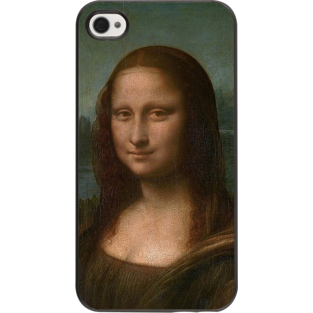 iPhone 4/4s Case Hülle - Kunstbild - Mona Lisa - Leonardo de Vinci