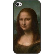iPhone 4/4s Case Hülle - Kunstbild - Mona Lisa - Leonardo de Vinci