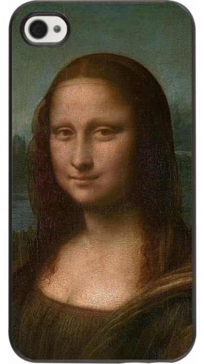 Coque iPhone 4/4s - Tableau art - La Joconde - Léonard de Vinci