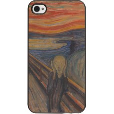 Coque iPhone 4/4s - Tableau art - Le Cri - Edvard Munch