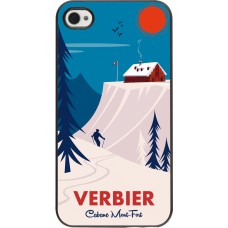 Coque iPhone 4/4s - Verbier Cabane Mont-Fort