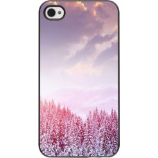 Coque iPhone 4/4s - Winter 22 Pink Forest