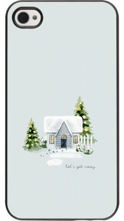 Coque iPhone 4/4s - Winter 25 Cosy House