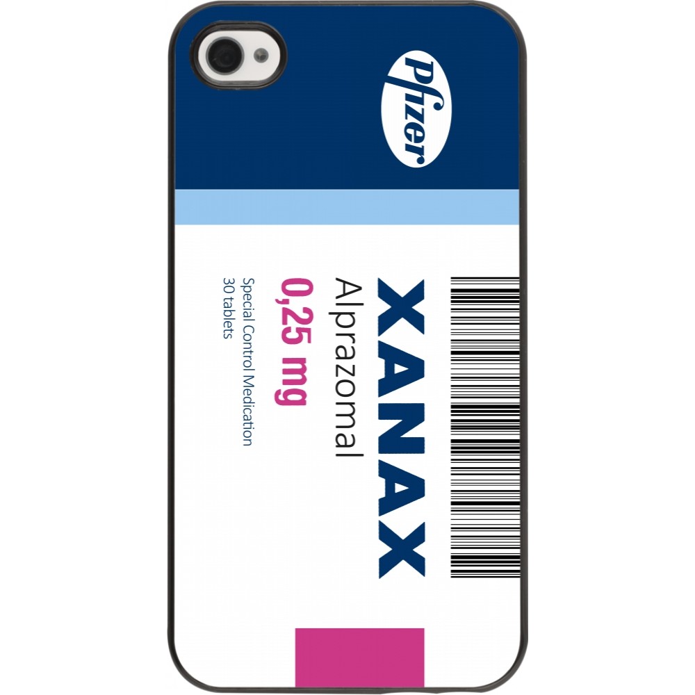 Coque iPhone 4/4s - Xanax Alprazolam 2025
