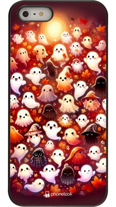 Coque iPhone 5/5s / SE (2016) - Fantômes automne mignons Coque iPhone 5/5s / SE (2016) - Fantômes automne mignons