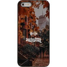 Coque iPhone 5/5s / SE (2016) - Autumn 25 Hello autumn