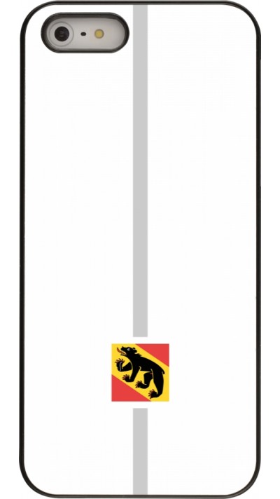 iPhone 5/5s / SE (2016) Case Hülle - Kanton BE weiss