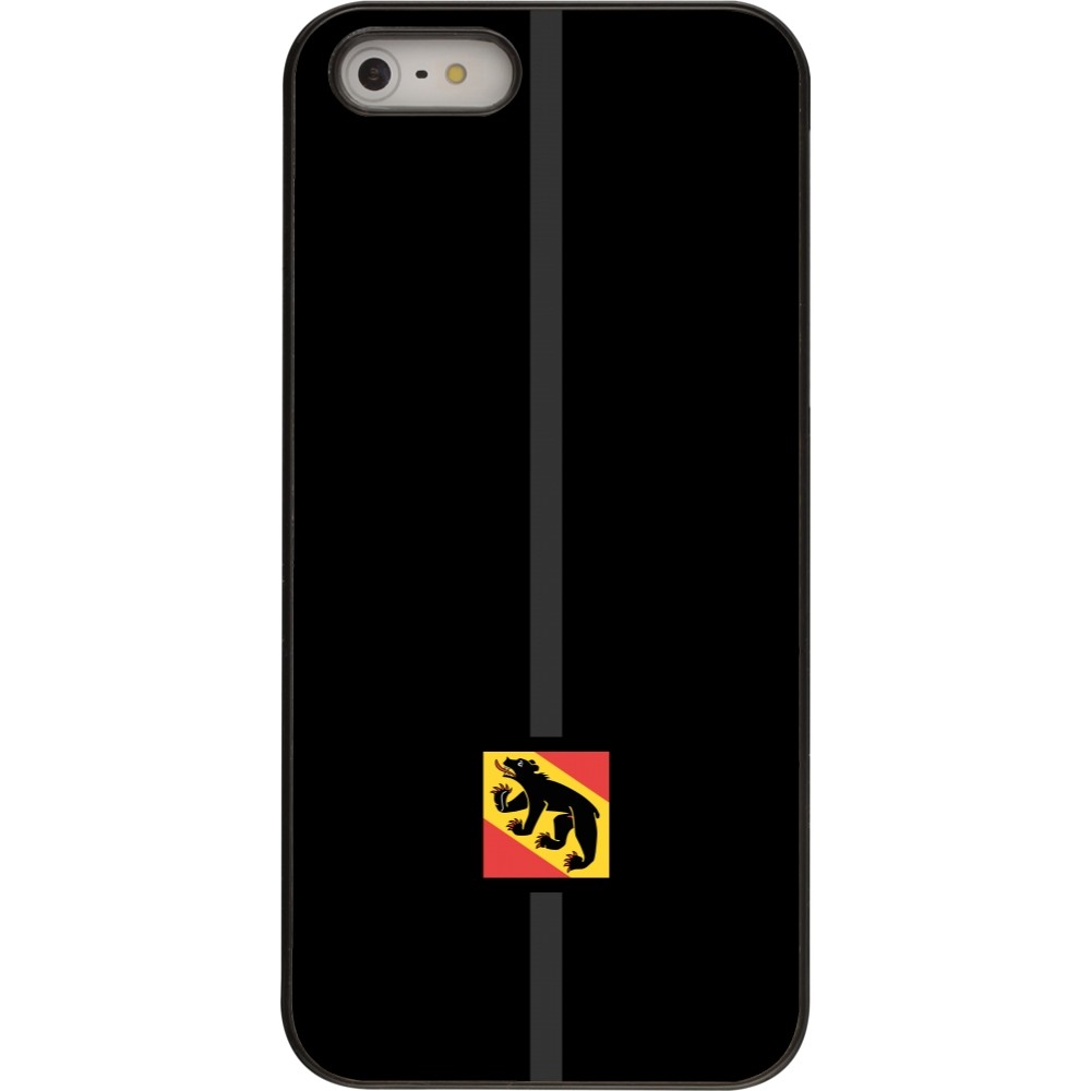 iPhone 5/5s / SE (2016) Case Hülle - Kanton BE schwarz