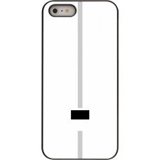 iPhone 5/5s / SE (2016) Case Hülle - Kanton FR weiss