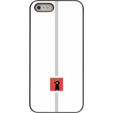 iPhone 5/5s / SE (2016) Case Hülle - Kanton GL weiss