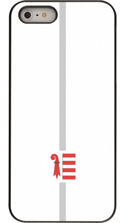 iPhone 5/5s / SE (2016) Case Hülle - Kanton JU weiss