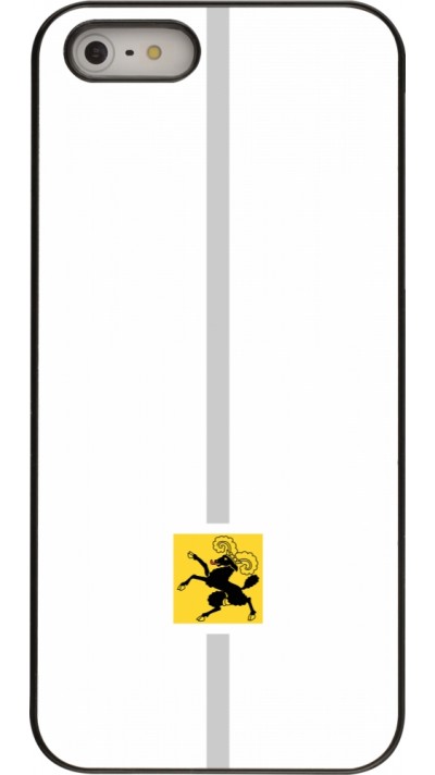 iPhone 5/5s / SE (2016) Case Hülle - Kanton SH weiss