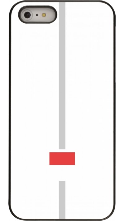 iPhone 5/5s / SE (2016) Case Hülle - Kanton SO weiss