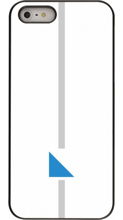 iPhone 5/5s / SE (2016) Case Hülle - Kanton ZH weiss