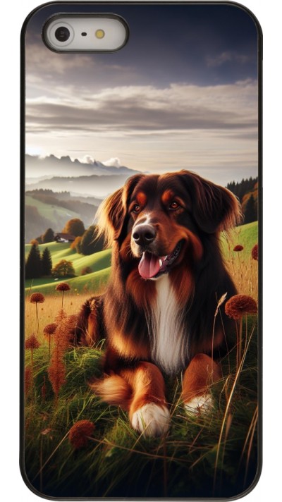 iPhone 5/5s / SE (2016) Case Hülle - Hund Land Schweiz iPhone 5/5s / SE (2016) Case Hülle - Hund Land Schweiz