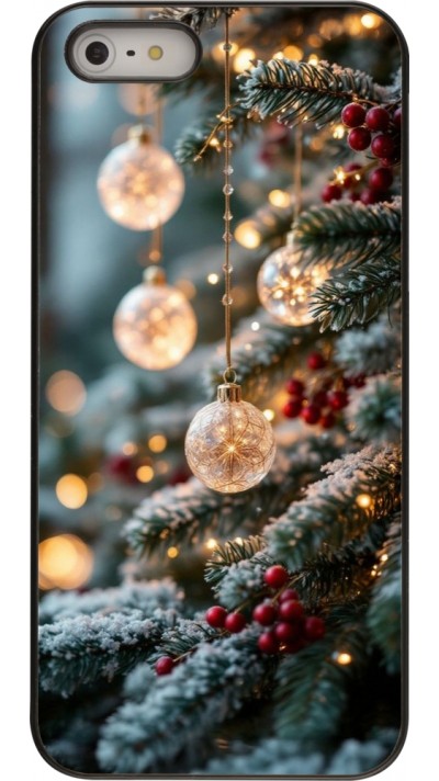 Coque iPhone 5/5s / SE (2016) - Christmas 25 Xmas Decorated Tree