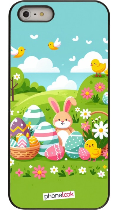 Coque iPhone 5/5s / SE (2016) - Easter 2025 Green