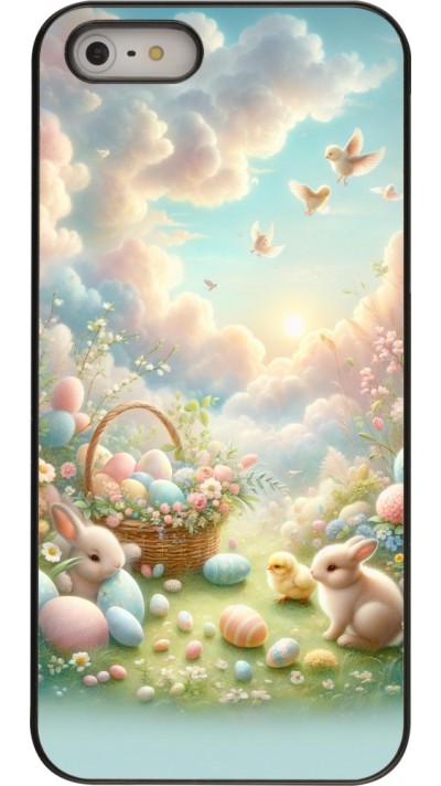 Coque iPhone 5/5s / SE (2016) - Easter 2025 Pastel Pâques