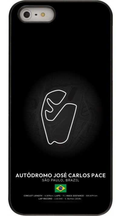 iPhone 5/5s / SE (2016) Case Hülle - F1 Track 2025 Brazil