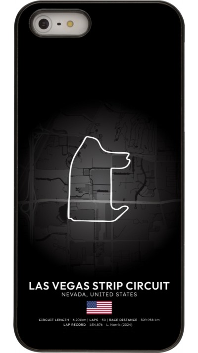 iPhone 5/5s / SE (2016) Case Hülle - F1 Track 2025 Las Vegas