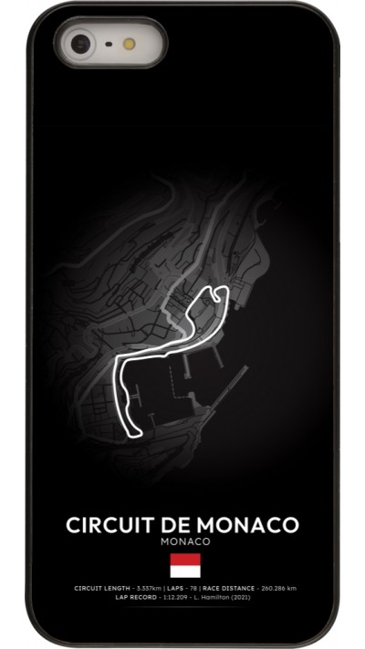 iPhone 5/5s / SE (2016) Case Hülle - F1 Track 2025 Monaco