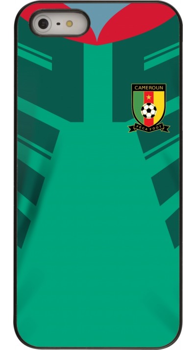 Coque iPhone 5/5s / SE (2016) - Maillot de football Cameroun 2022 personnalisable Coque iPhone 5/5s / SE (2016) - Maillot de football Cameroun 2022 personnalisable