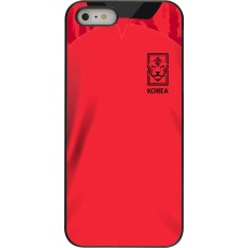 iPhone 5/5s / SE (2016) Case Hülle - Südkorea 2022 personalisierbares Fussballtrikot