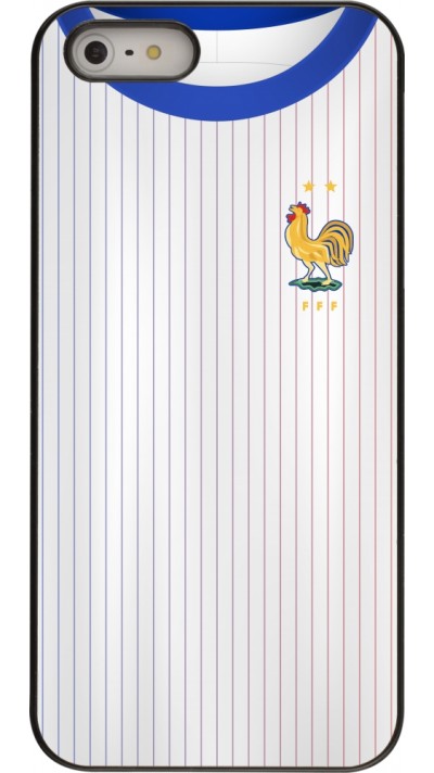 Coque iPhone 5/5s / SE (2016) - Maillot de football France Extérieur personnalisable Coque iPhone 5/5s / SE (2016) - Maillot de football France Extérieur personnalisable