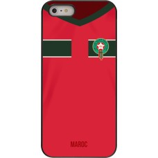 iPhone 5/5s / SE (2016) Case Hülle - Marokko 2022 personalisierbares Fussballtrikot