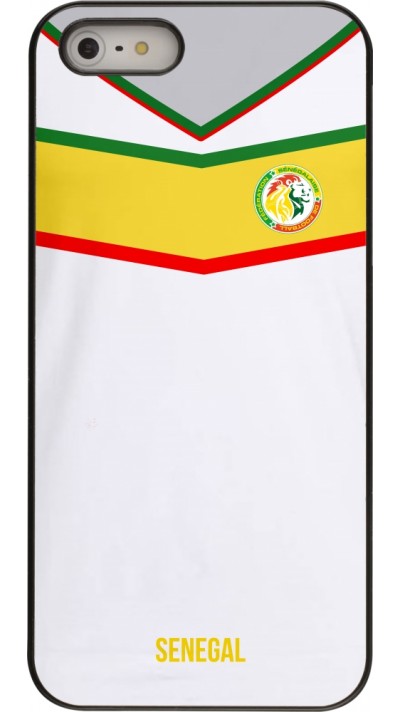 Coque iPhone 5/5s / SE (2016) - Maillot de football Senegal 2022 personnalisable Coque iPhone 5/5s / SE (2016) - Maillot de football Senegal 2022 personnalisable
