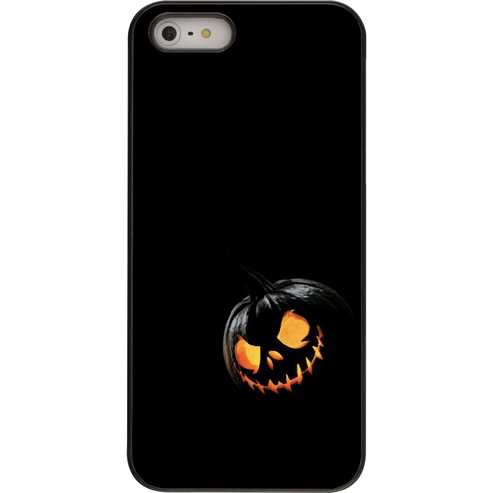 Coque iPhone 5/5s / SE (2016) - Halloween 2023 discreet pumpkin