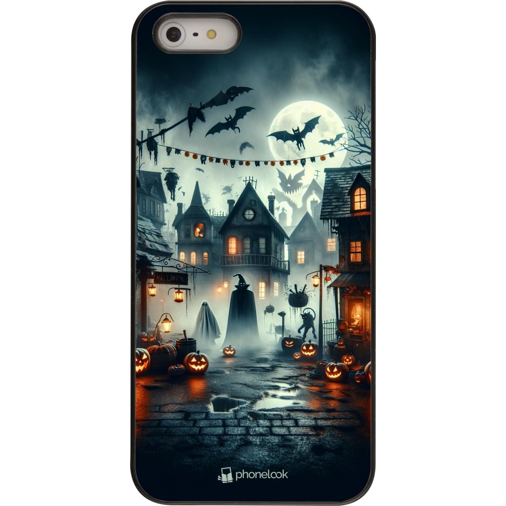 Coque iPhone 5/5s / SE (2016) - Halloween Spookville