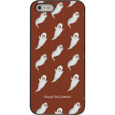 Coque iPhone 5/5s / SE (2016) - Halloween 2025 Pattern of ghosts