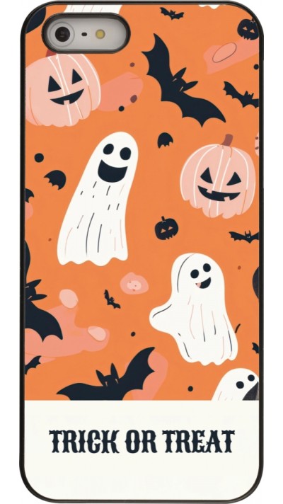 Coque iPhone 5/5s / SE (2016) - Halloween 2025 Trick treat Coque iPhone 5/5s / SE (2016) - Halloween 2025 Trick treat